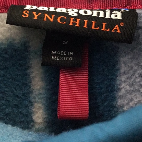 Patagonia Synchilla Fleece Snap Closure ~SM SWUB - Picture 5 of 6